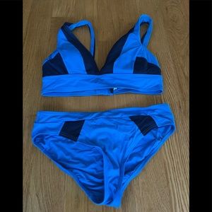 DKNY 2 piece bathing suit.